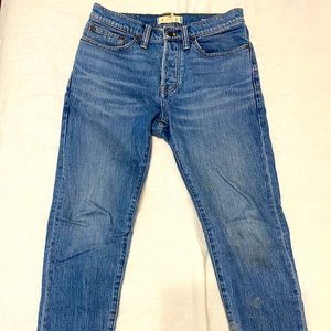 Brand New - Madewell Mens Jeans Relaxed Taper 29x30